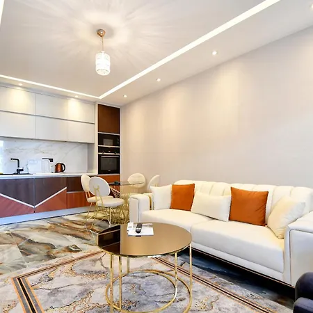 0027 Serenity Royal Luxury 1-bedroom In Seafront Premium Complex In Oba, Алания