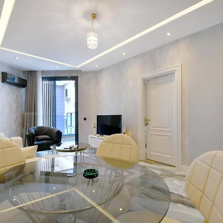 0027 Serenity Royal Luxury 1-bedroom In Seafront Premium Complex In Oba, * Алания