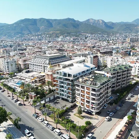 0027 Serenity Royal Luxury 1-bedroom In Seafront Premium Complex In Oba, 公寓 *