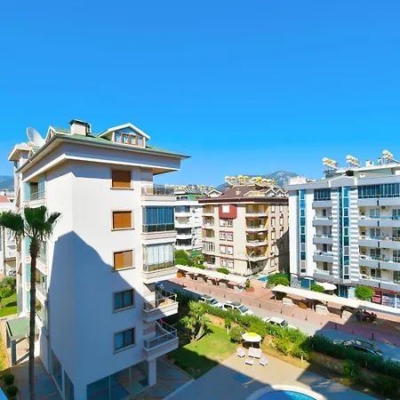 0027 Serenity Royal Luxury 1-bedroom In Seafront Premium Complex In Oba, 公寓 阿拉尼亚
