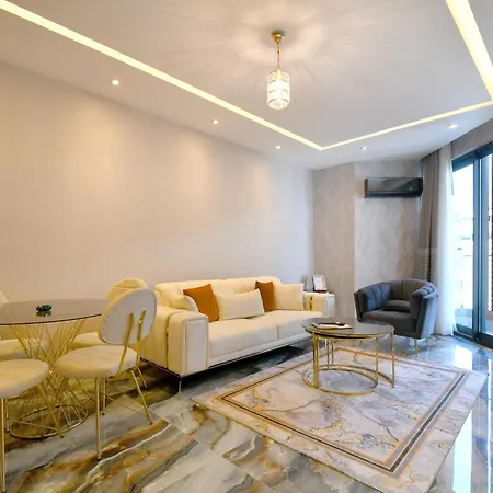 公寓 0027 Serenity Royal Luxury 1-bedroom In Seafront Premium Complex In Oba, 阿拉尼亚